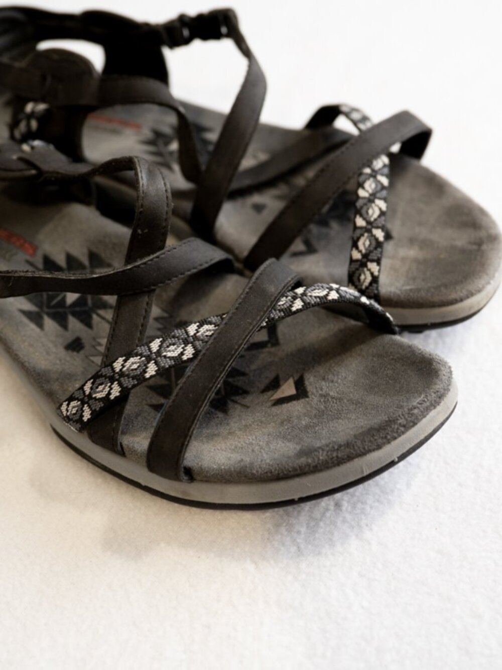 Skechers Reggae Slim Vacation Memory Foam Sandal Women's Size 9